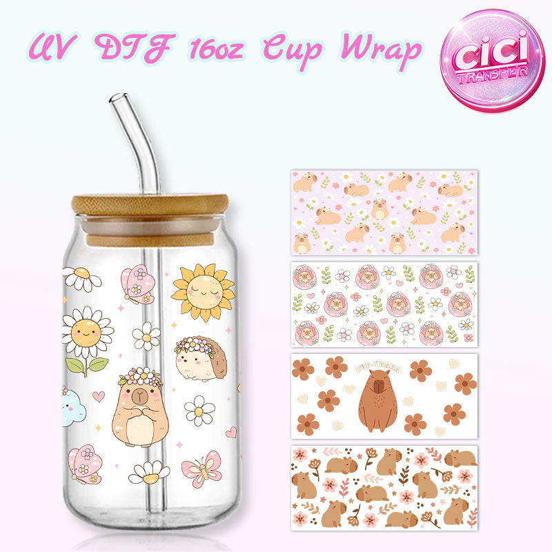 Kabibala UV DTF Cup Wraps 16oz
