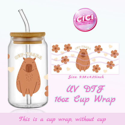 Kabibala UV DTF Cup Wraps 16oz